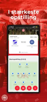 Fodbold android App screenshot 0