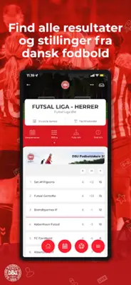 Fodbold android App screenshot 3