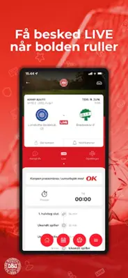 Fodbold android App screenshot 4